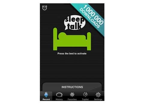 Sleep-gadgetit - Sleep Talk Recorder kertoo unelmistasi