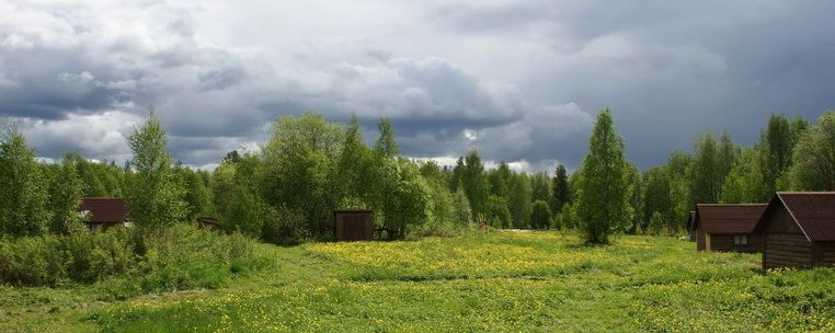 Pysy Karjalassa syksyllä: pilvinen ja sateinen