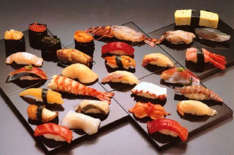4. Sushi, sushi, Japani